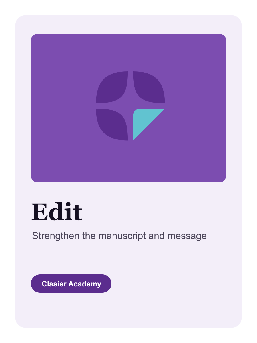 Clasier author resource 2